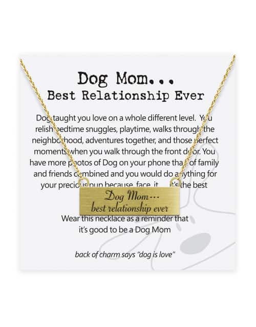 Dog is Good "Dog Mom" NECKLACE