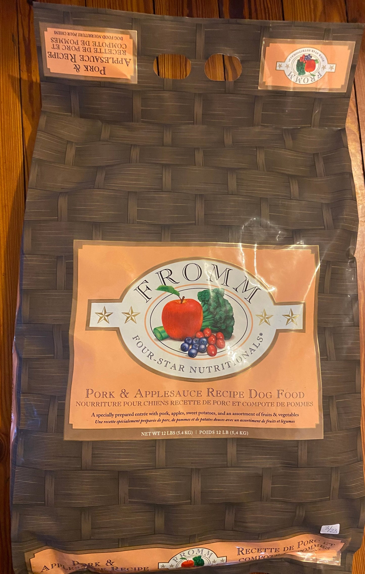 Fromm Four-Star Pork & Applesauce Formula Dog Food