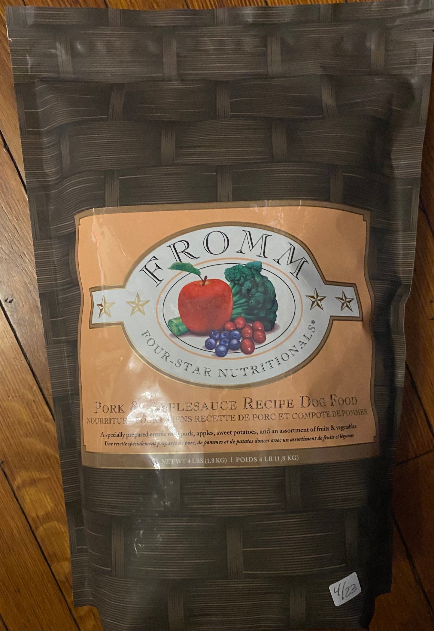 Fromm Four-Star Pork & Applesauce Formula Dog Food
