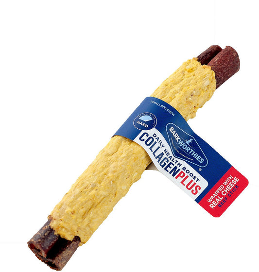 BARKWORTHIES COLLAGEN PLUS DOG CHEW WRAPPED WITH REAL CHEESE