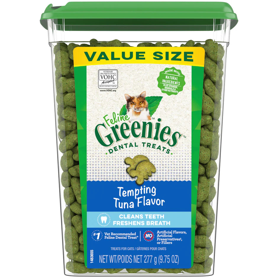 Greenies Tempting Tuna 2.1 Oz. Dental Cat Treats