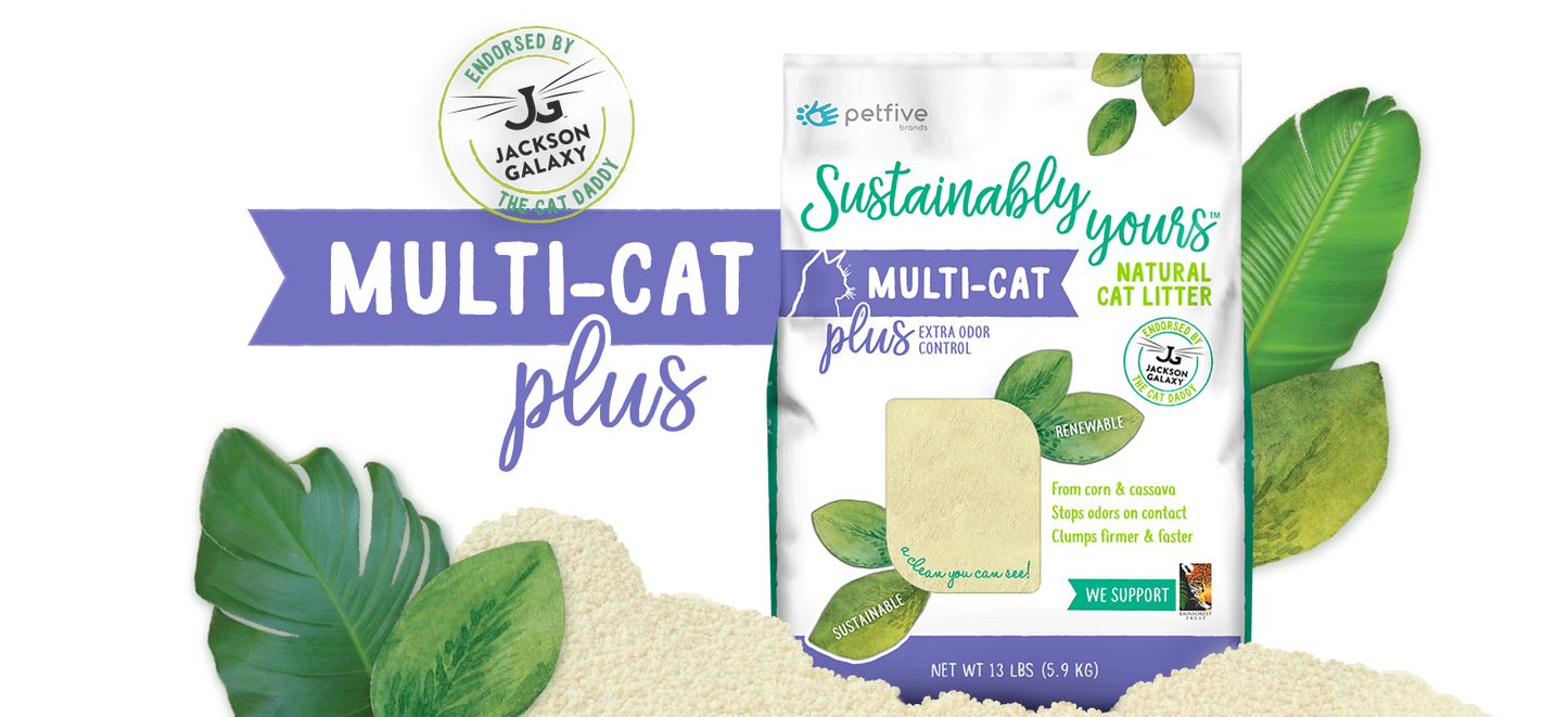 Sustainably Yours Cat Litter Multi-Cat Plus