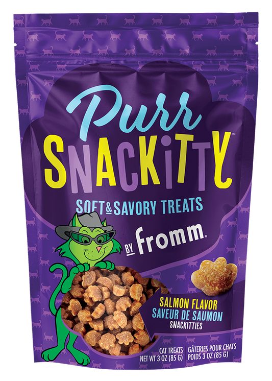 Fromm Purr Snackitty Soft Salmon Cat Treats