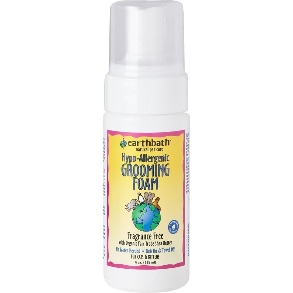 EARTHBATH WATERLESS GROOMING FOAM FOR CATS/KITTENS