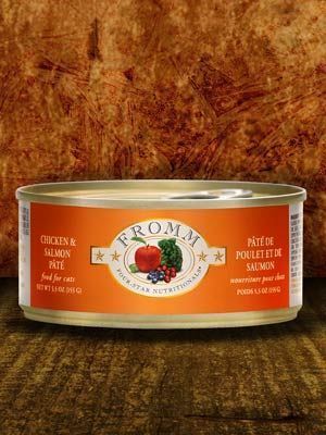 Fromm cat chicken and salmon pate