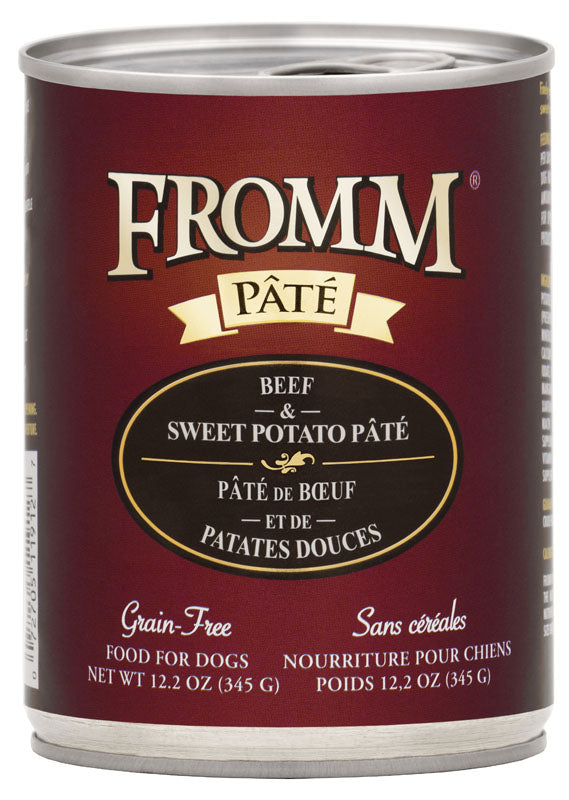 Fromm beef and sweet potatoe pate