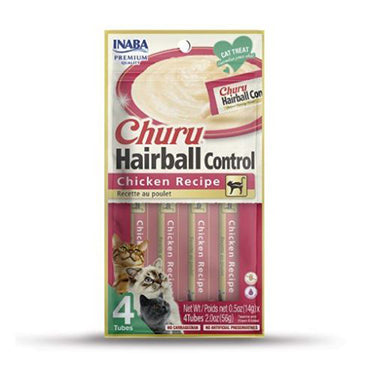 inaba churu chicken hairball control