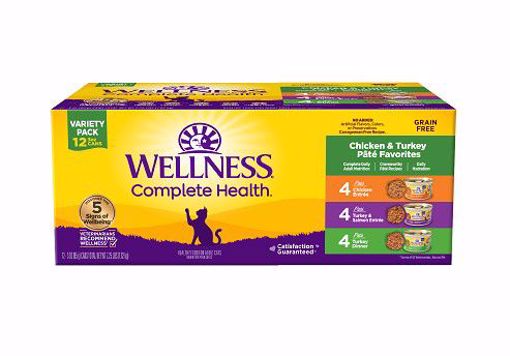 wellness turkey and chicken pate variety pack