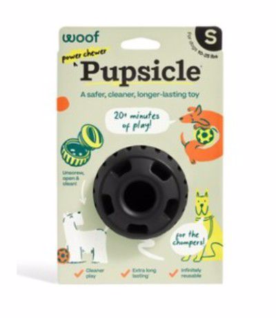 WOOF BLACK POWER CHEWER PUPSICLE TREAT TOY