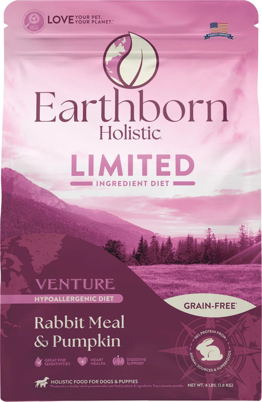 Earthborn holistic venture rabbit and pumpkin