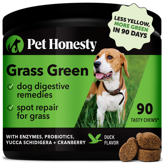 Pet honesty grass green duck flavor