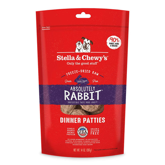Stella and chewy rabbit dinner patties