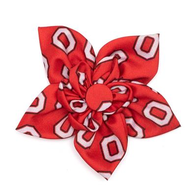 The Ohio State Tossed Block O Flower