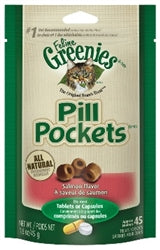 Greenies pill pockets for cats salmon