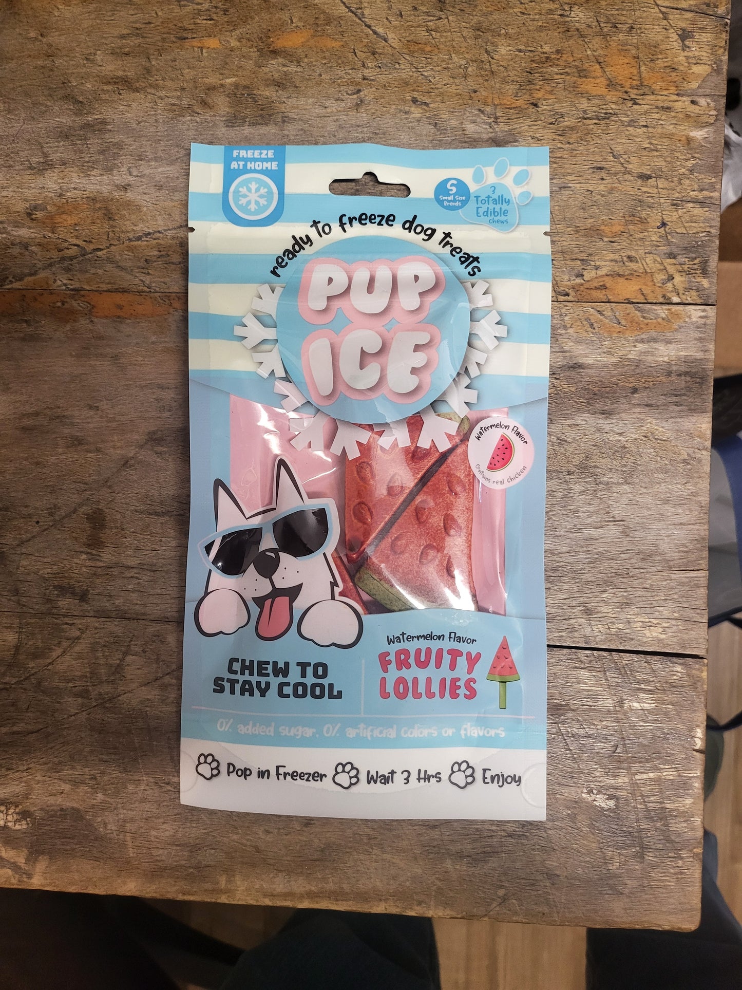 Pup ice watermelon flavor