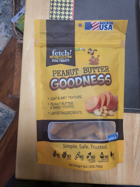 fetch peanut butter goodness