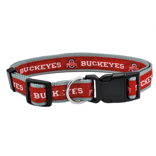 OHIO STATE SATIN COLLAR LG