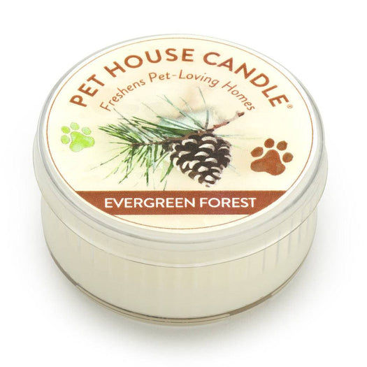 Pet House evergreen forest mini candle