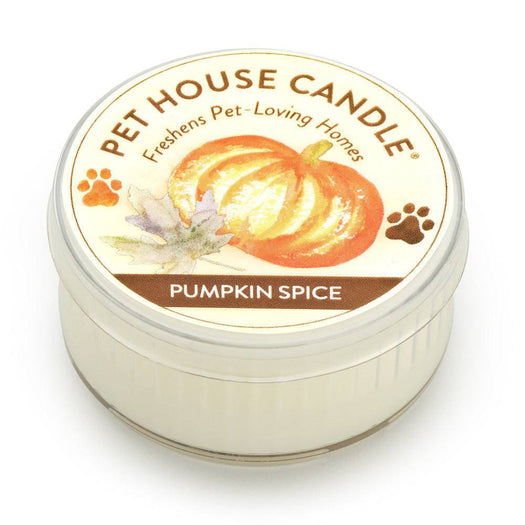 Pet House pumpkin spice mini candle