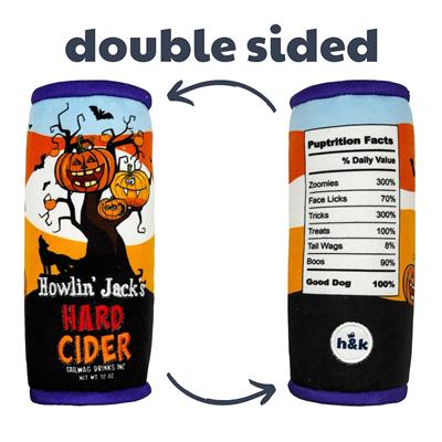 Huxley and Kent howlin jacks hard cider