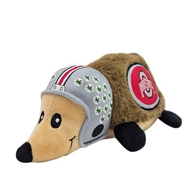 ohio state buckeye plush hedgehog