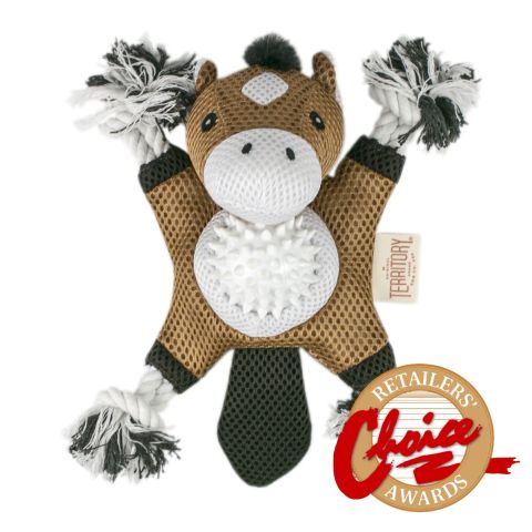 territory horse 2 in 1 dog toy