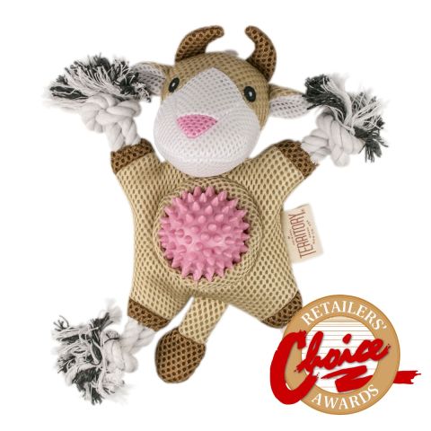 territory goat 2 in 1 dog toy