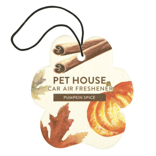 Pet House pumpkin spice car fresheners