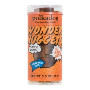 Polkadog peanut butter mini treats