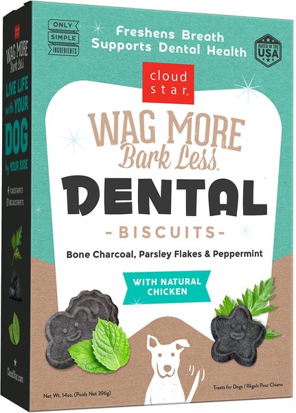 Wagmore dental chicken/charcoal treats