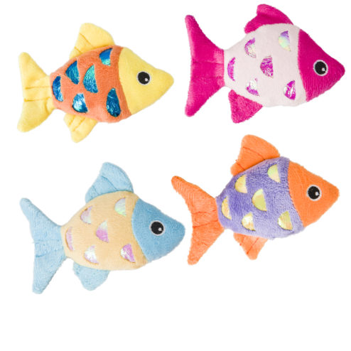 Ethical shimmer catnip fish cat toy
