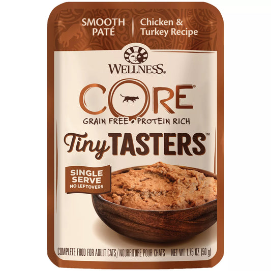 Wellness core tiny tasters chicken & turkey