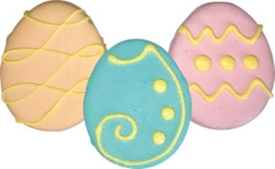 Preppy Puppy Iced Cookie Easter Egg