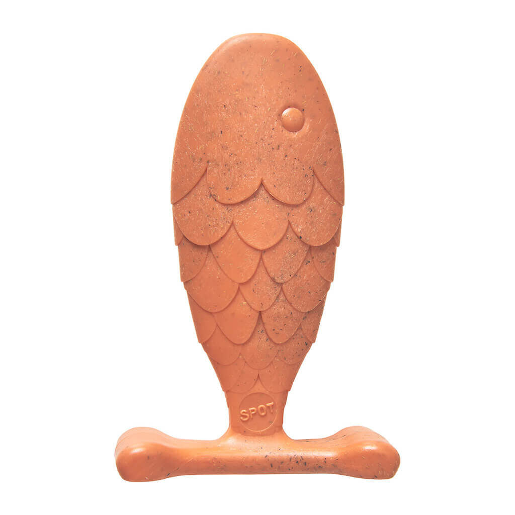 Ethical bambone fish salmon dog toy