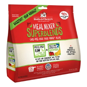 STELLA & CHEWY'S DOG FREEZE-DRIED DUCK MEAL MIXER SUPERBLENDS