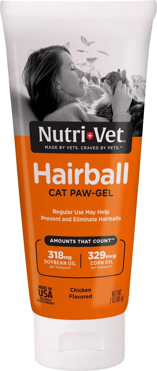 Nutrivet hairball paw gel chicken