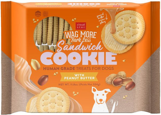 Wagmore peanut butter dog cookies