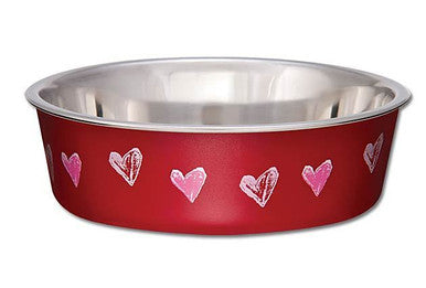 Loving pets valentine bella bowl