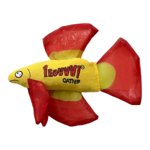 Yeowww! Cat mo betta fish