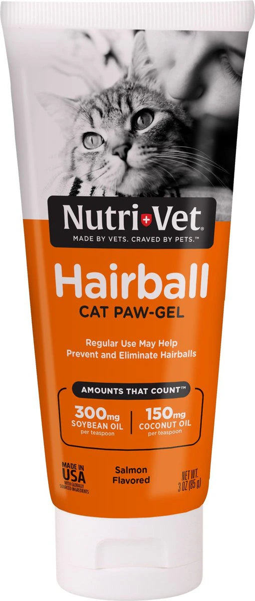 Nutrivet hairball gel salmon
