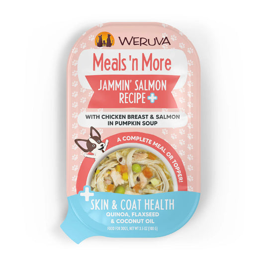 Weruva meals and more jamin salmon
