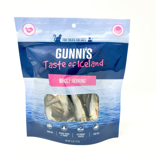 Gunni cat whole herring