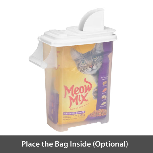 Buddeez bag in all pet food dispenser with spout
