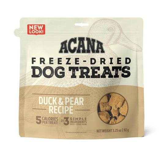 acana duck and pear freeze dried