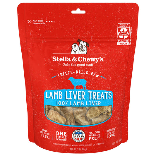 Stella and liver lamb liver treats