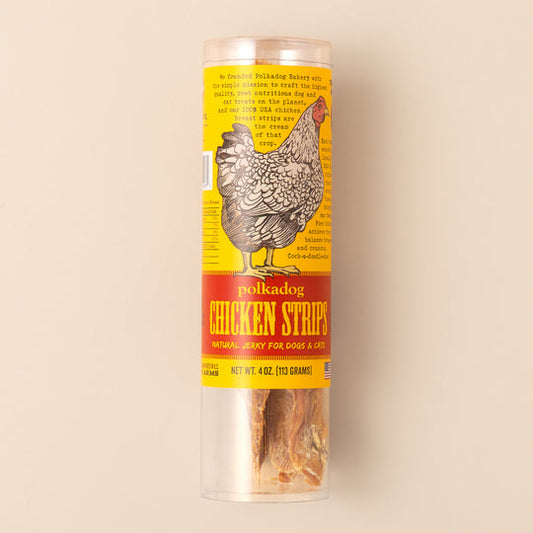 Polka dog chicken strips