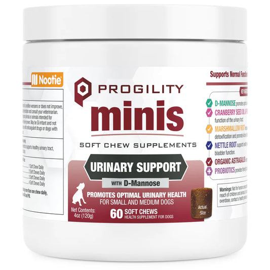 Nootie Progility Urinary Support Soft Chew Supplements