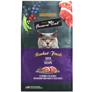 Fussie cat dry duck
