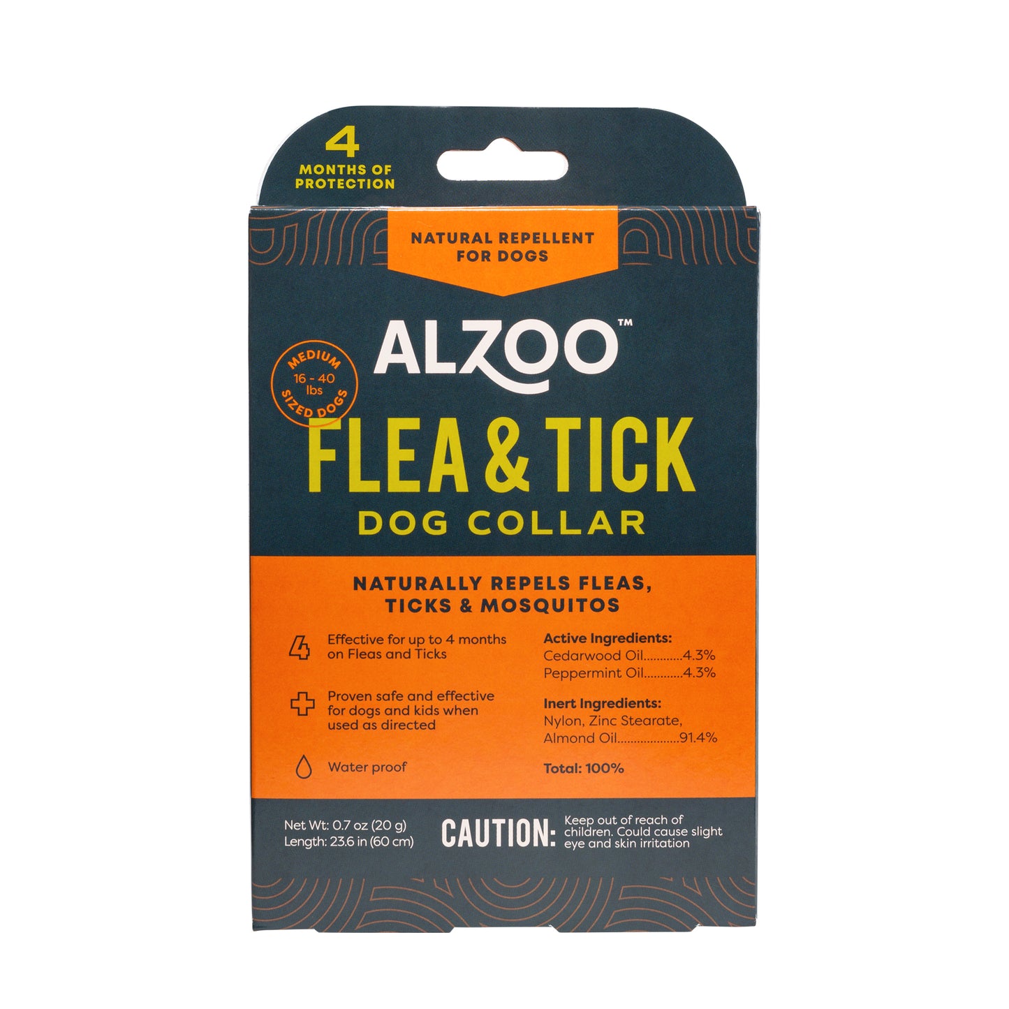 alzoo medium dog flea and tick