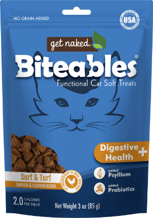Get naked cat biteables digestive health